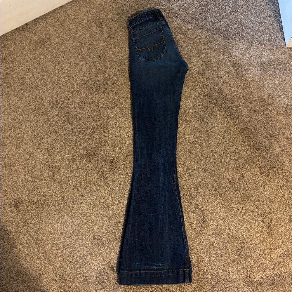 Kimes Ranch Dark Blue Women's Jeans - Picture 2 of 3